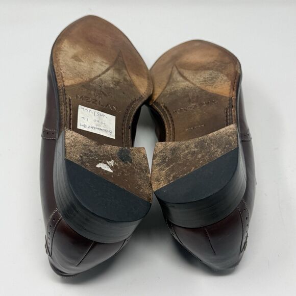 Mezlan Buckingham Derby Oxford Dress Shoes Mens 12 M Brown Leather Two Tone main image 13